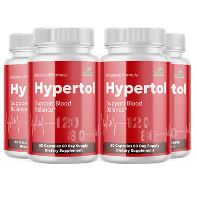 Hypertol- Blood Sugar Support- 4 Bottles- 240 Capsules