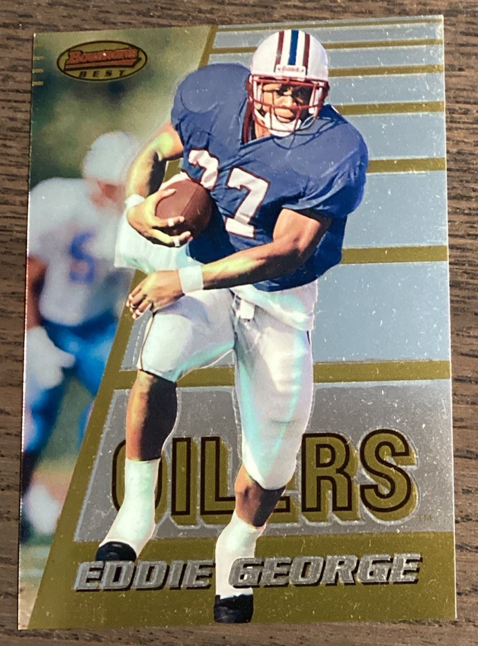 Eddie George RC 1996 Bowman’s Best #170 Houston Oilers