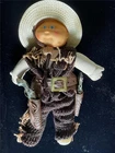 VINTAGE 1980 COWBOY DOLL TEX SIX-SHOOTER HAND-CROCHET CLOTHES CABBAGE PATCH TYPE