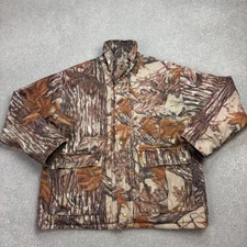 RealTree Jacket Adult Medium Brown Workwear Hunting Camo Coat USA Made Men