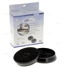 Lot de 2 filtres à charbon ACM14 CR310 AIRLUX CANDY BEKO