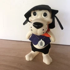 Vtg 1968 Deputy Dawg Dog Cartoon Vinyl Piggy Bank Jax Postal Credit Union FL