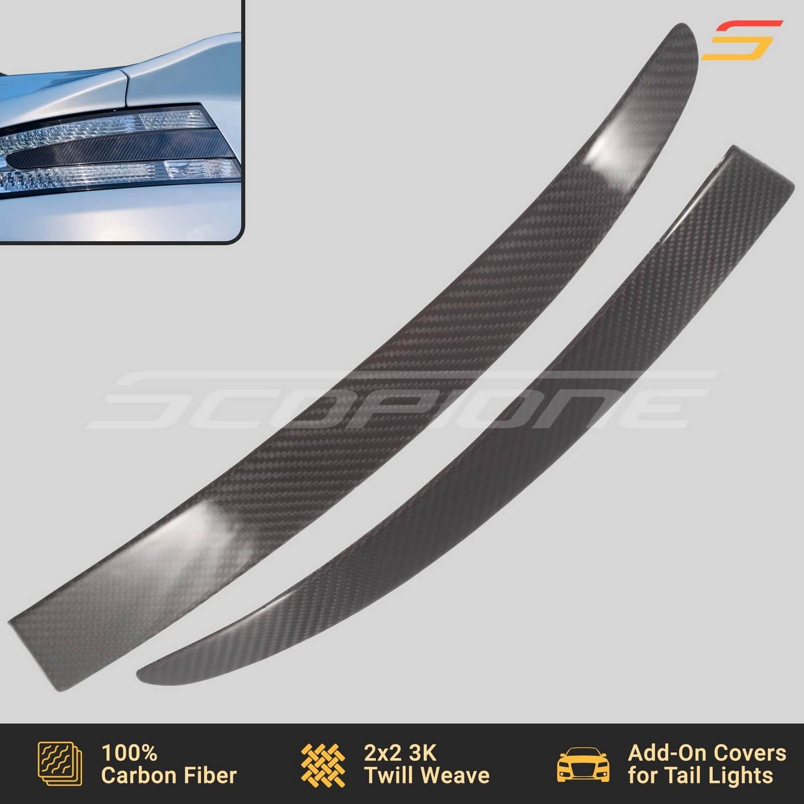Aston Martin Vantage 2005-2019 Tail light cover