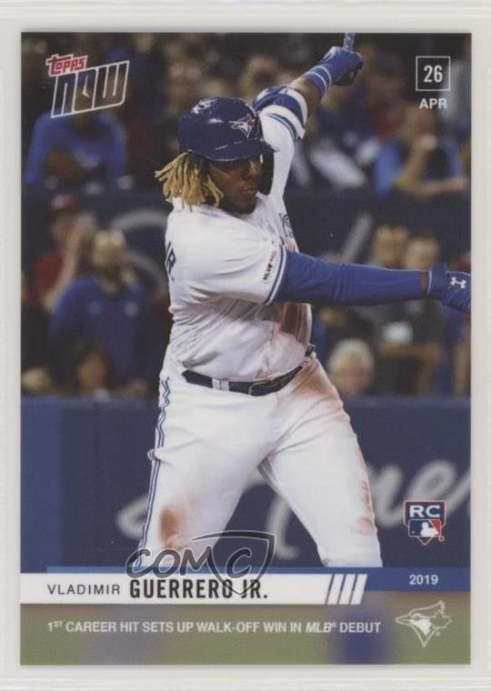 2019 Topps Now /19396 Vladimir Guerrero Jr #137 Rookie RC