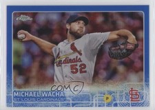 2015 Topps Chrome Blue Refractor 129/150 Michael Wacha #85 0t2