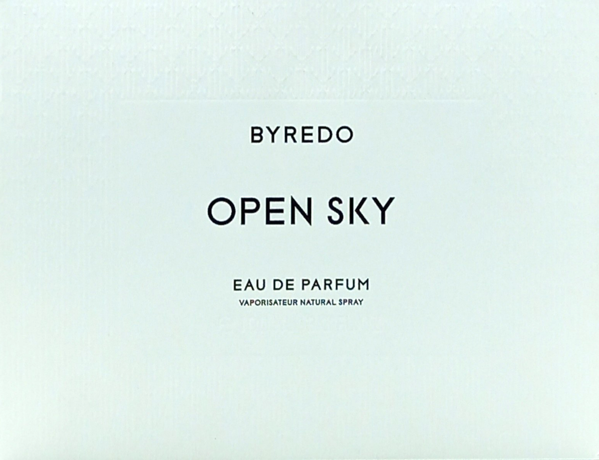 BYREDO OPEN SKY EAU DE PARFUM SPRAY UNISEX 3.3 Oz / 100 ml | eBay