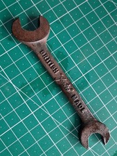 Vintage Jenbro Double Open-ended Spanner, See Pics For Size, Not Best Condition