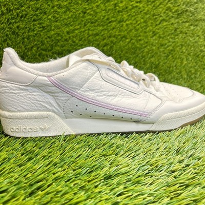 Adidas Continental 80 Womens Size 10 Ivory Athletic Leather Shoes Sneakers