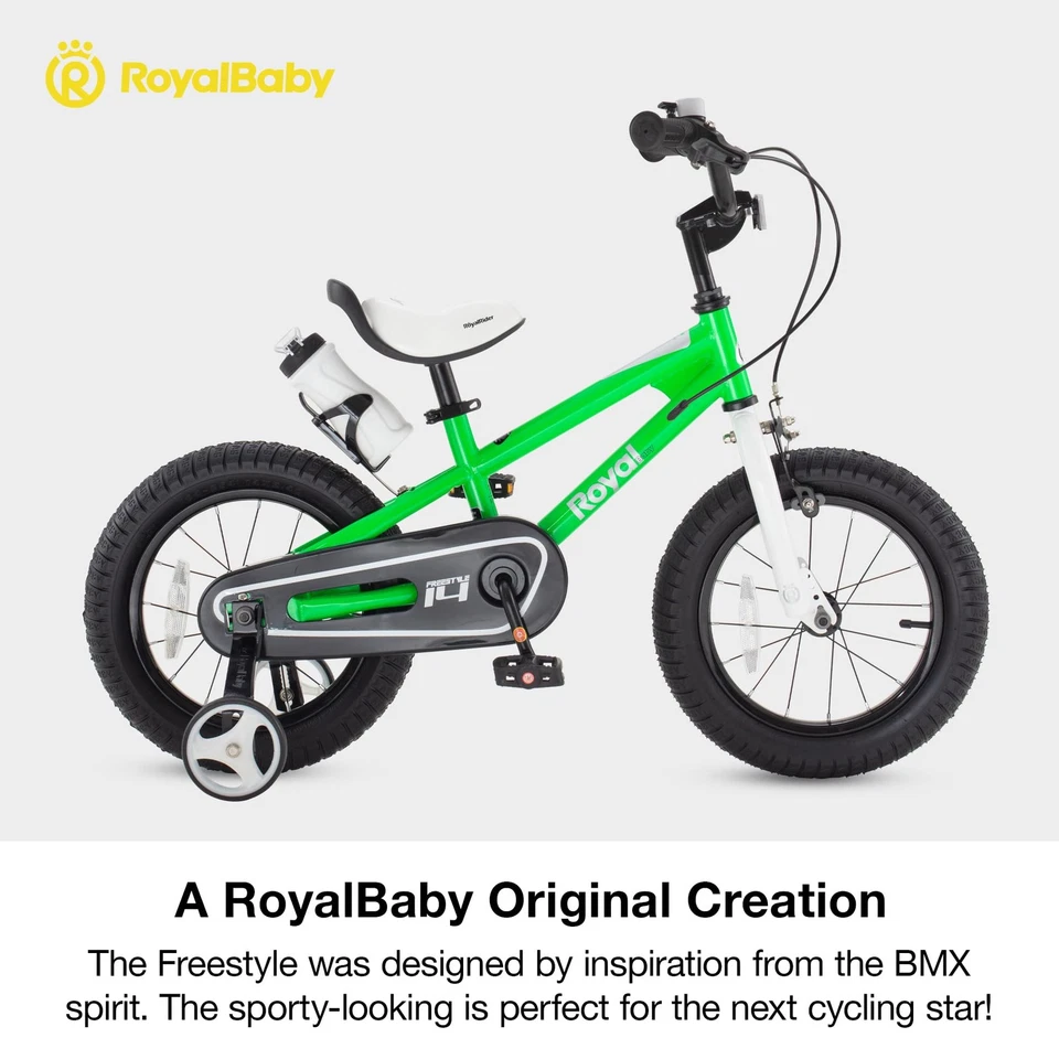 Boys Girls Kids Bike 12 Inch BMX Freestyle 2 Handle Brakes Toddler Beginner B... - Image 2 of 4