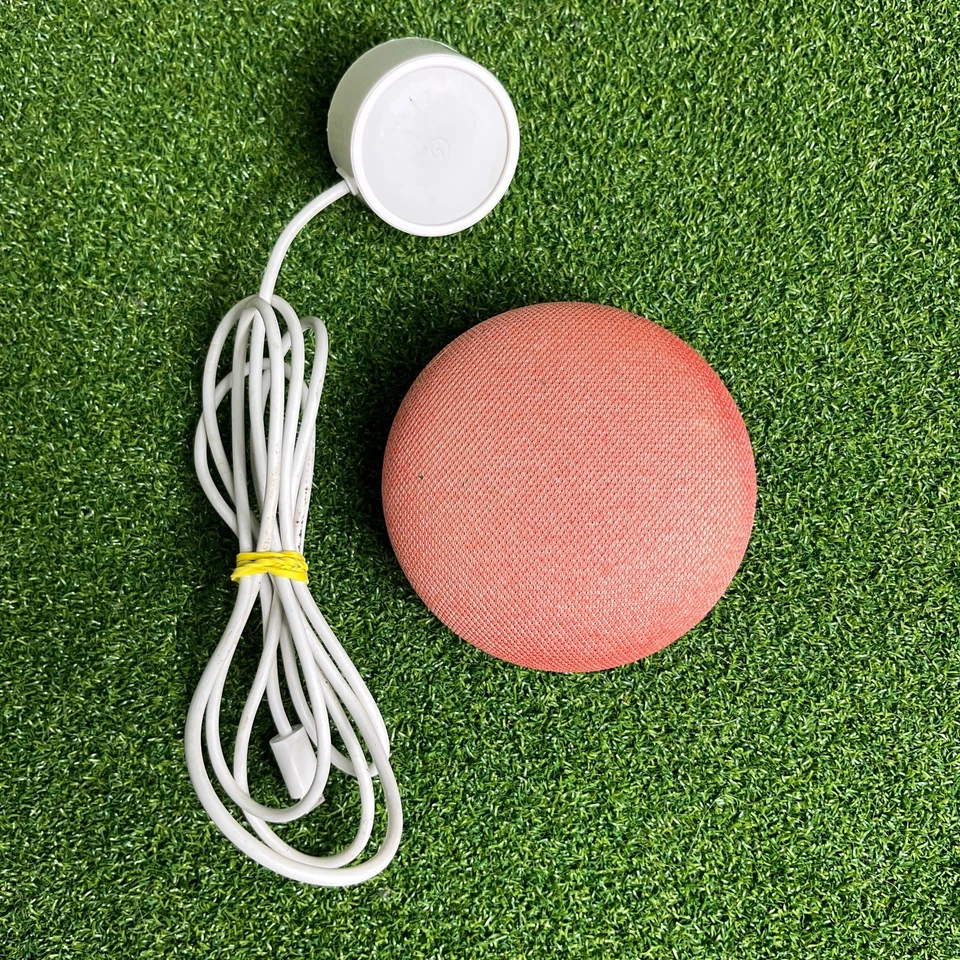 Google Nest Mini Generation 1 Smart Speaker and Power Adapter - Image 2 of 4