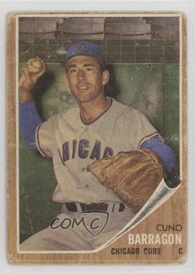 1962 Topps Cuno Barragan #66 Rookie RC un7