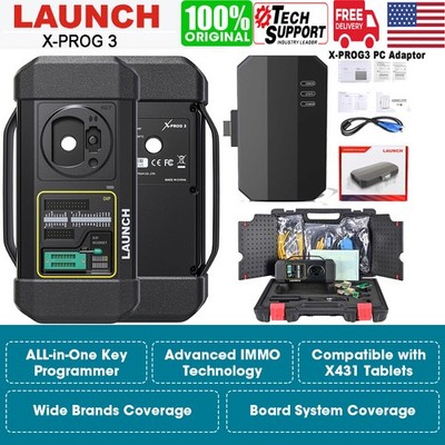 LAUNCH X431 X-PROG 3 Advanced Immobilizer Programmer with X-PROG3 PC Adaptor