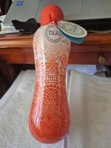 Bobble Orange Filtered Water Bottle, Original, W/New Enclosed Filter