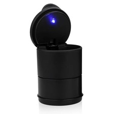 Portable Car LED Ashtray Universal Auto Cigarette Ash Holder Cup