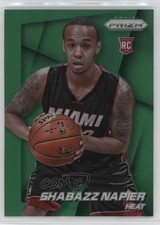 2014-15 Panini Prizm Green Prizm Shabazz Napier #271 0g13