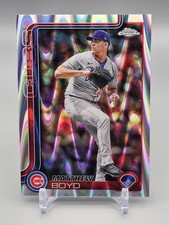 2025 Topps Chrome Update #USC184 Matthew Boyd RayWave Refractor