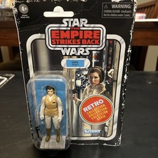 Hasbro Star Wars Retro Collection 3.75 Princess Leia Hoth New On Card