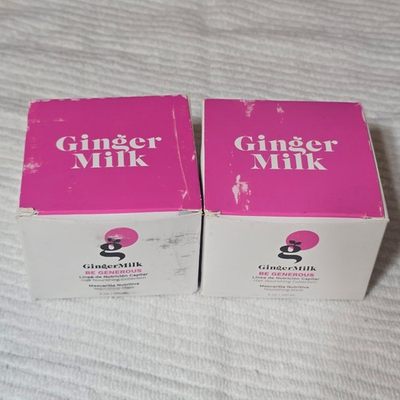 #ad Ginger Milk Be Generous Hair Mask 8oz Biotin Ginger Castor Oil Deep Repair 2 Pcs $25.00