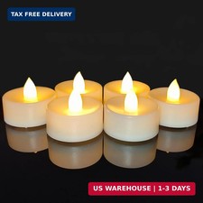 6 PCS Tea Lights Candles Battery Operated Flameless LED Tea Lights