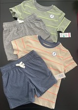 365 Garanimals Boys 2 Piece Short And Shirt Set, Size 4, Includes 2 Sets