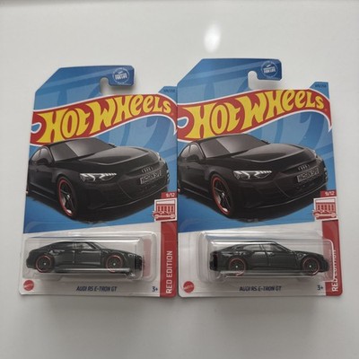 Hot Wheels Red Edition (Lot Of 2) Audi RS E-Tron GT Target Exclusive #9/10