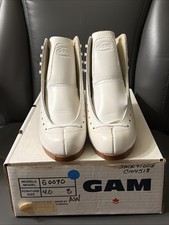Gam Figure Skating Ice Skate Boot G0070 New Old Stock Size 4.0B