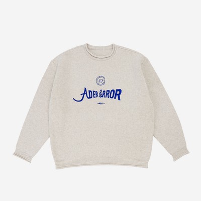 【ADERERROR】Verif logo knit_3colors