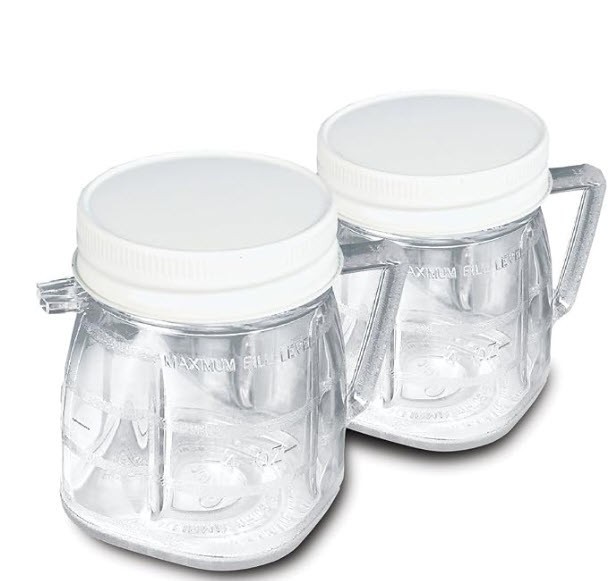 New Oster Mini Blend Jars. 4888-3. Box Of 2. Baby Food.