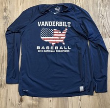 Vanderbilt Commodores Nike Baseball Jersey Team Issued Practice Shirt  #38 XXL