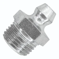 LubriMatic 11-151 Grease Fittings - 1/8" PT Straight, Short - Pack of 10