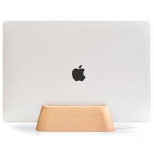 ACODE Wood Vertical Laptop Stand for Desk - Compatible With MacBook Pro Air, ...