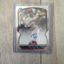 2023 Bowman Chrome - Prospect Autographs Trey Faltine #CPA-TF (AU, RC)
