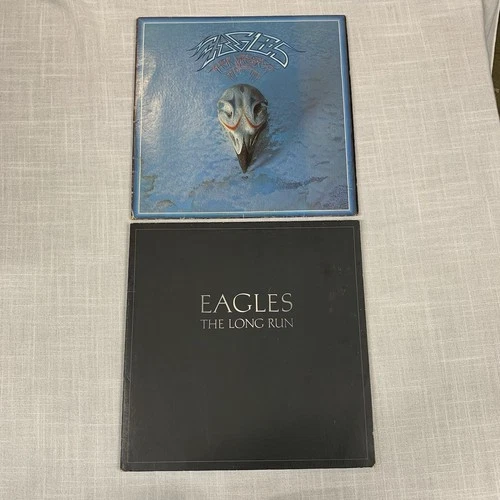 THE EAGLES Lot Of 2 Albums LP The Long Run/Greatest Hits 1971-1975