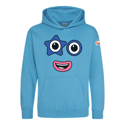 Offiziell lizenzierte Nummernblöcke - Numberblock Five's Face Kinder Hoodie