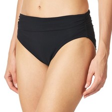 Profile Gottex Women's High Waist Ruched Bikini Bottoms Size 16