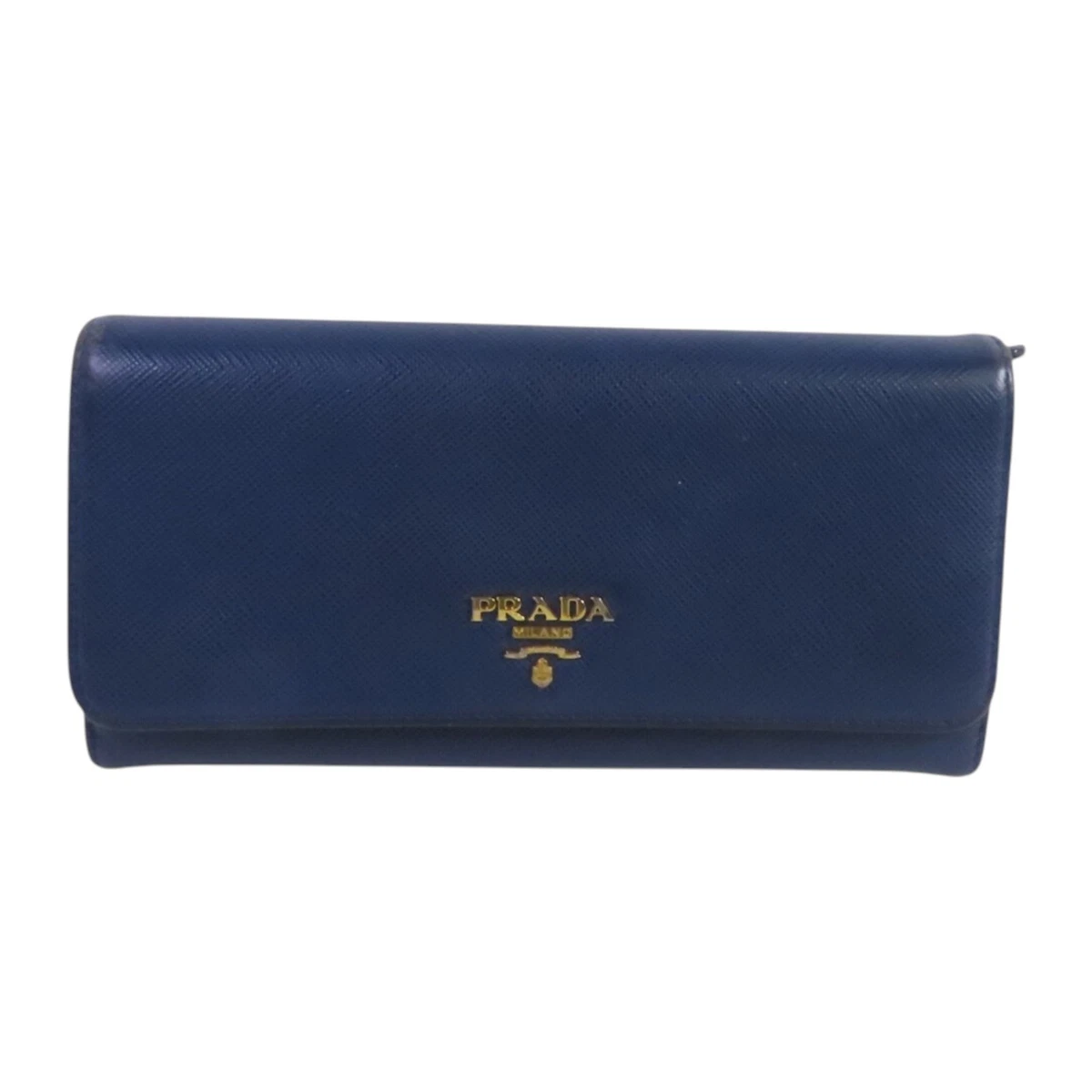 PRADA 蓝色女式钱包| eBay