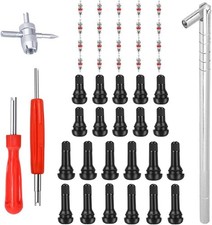Tire Valve Stem Puller Kit   22PCS TR412/413/414  Valve Core Remover Tools