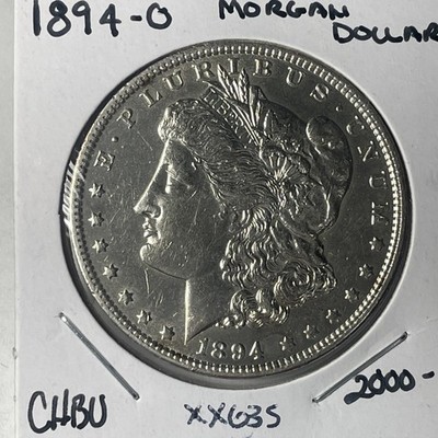 KEY 1894 O MORGAN DOLLAR VERY NICE PQ CHBU XX635 | eBay