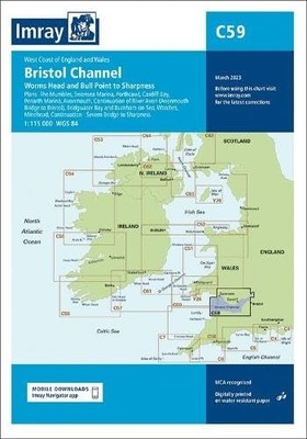Imray C Series C59 Bristol Channel (Map) C Charts