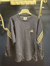 Vintage Adidas Crewneck Sweatshirt Mens XL Navy Blue Sweater Y2K 90s