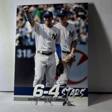 2022 Topps Series 1 6-4 Stars Gleyber Torres DJ LeMahieu Yankees #TT-10