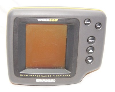 Hummingbird Wide 128 Portable Fish Depth Finder Untested Head Unit