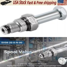 SV08-20-0-N-00 Spool Valve fits VC08-2Cavity for Size 08 (1/2??Hole) Solenoids