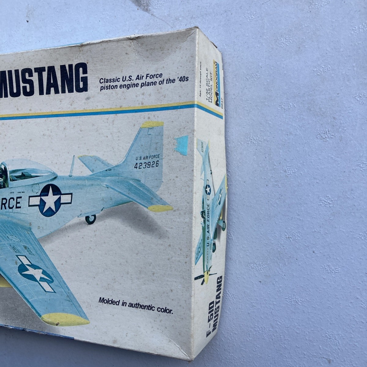Monogram F-51D Mustang Vintage Model kit 1/32 scale | eBay