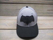 Batman Superman Nationwide 88 NASCAR Hat Cap Fitted Youth Gray Black New Era