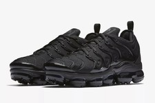 Nike Air VaporMax Plus Triple Black Men's Trainers 924453-004 New