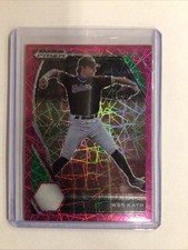 2021 Panini Prizm Draft Picks - Wes Kath #PDP57 Pink Velocity Prizm (RC)