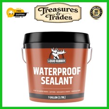 Waterproof Sealant Leak Repair Coating Black 3.78 Litres