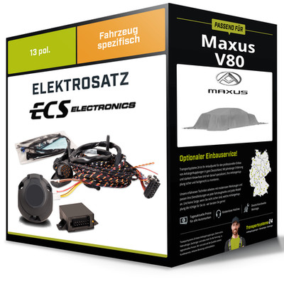 Elektrosatz 13-pol spezifisch für MAXUS V80 01.2016-jetzt NEU ECS Electronics