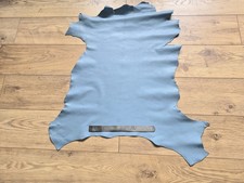 WEDGWOOD BLUE BOOKBINDING LEATHER GOATSKIN  0.9 mm GOOD QUALITY 
